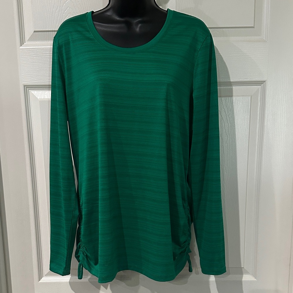 Women’s Danskins Now Green Long Sleeve Women's Top Size XL